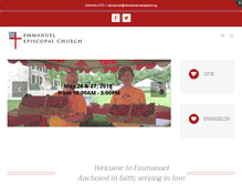 Tablet Screenshot of emmanuel-delaplane.org